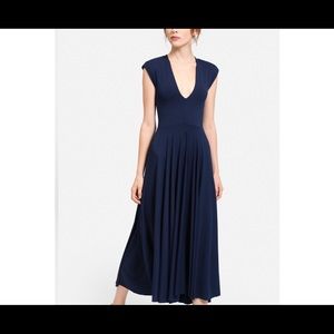 Nadia Tarr navy blue dress.